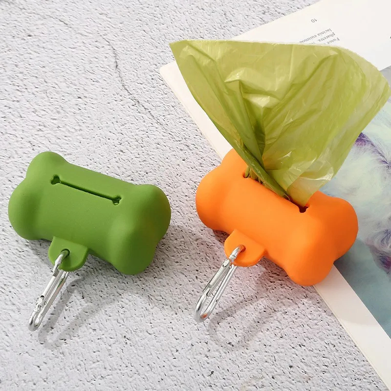 Poop Bag Dispenser - Soporte para basura, estuche de almacenamiento