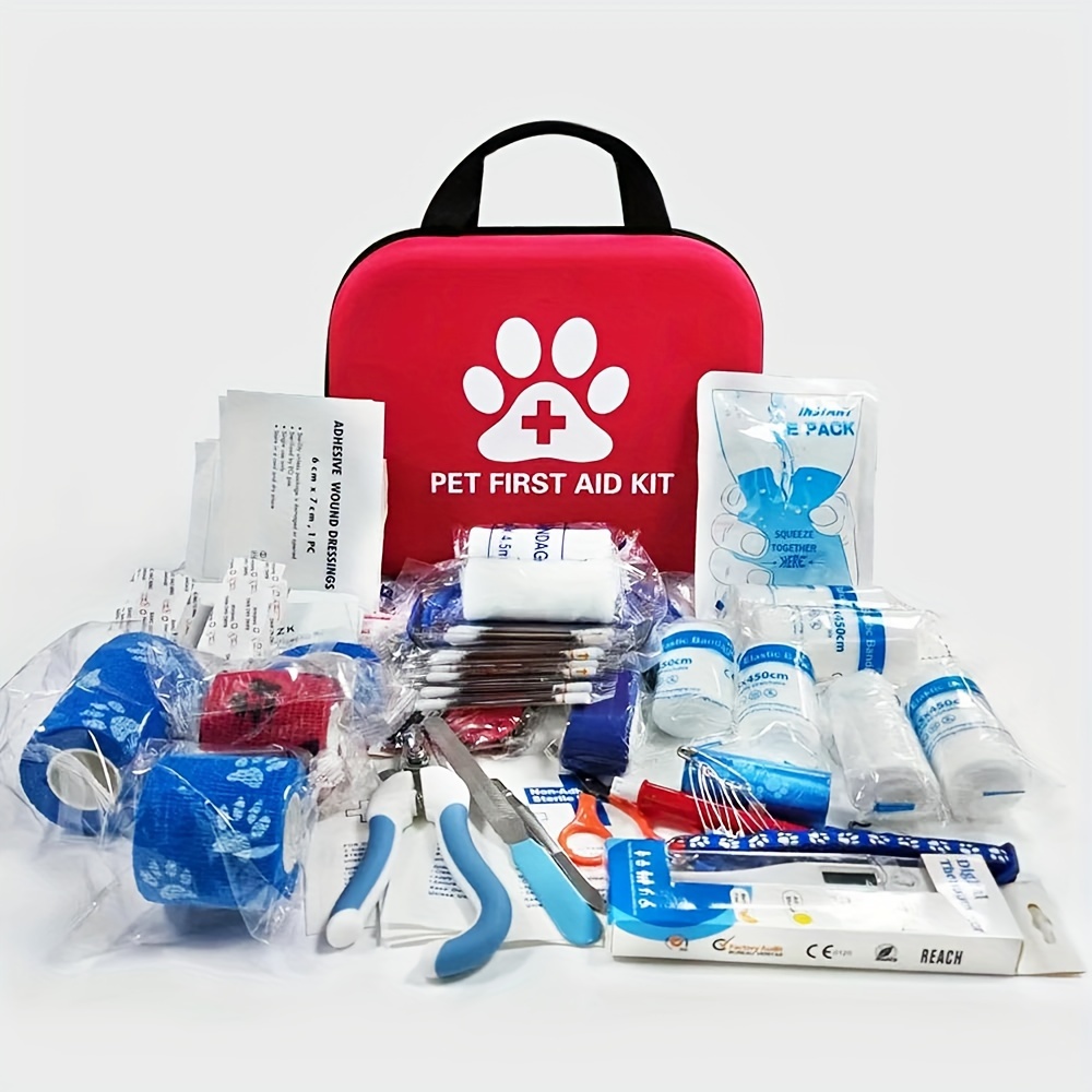 Pet Supplies First - Botiquín de primeros auxilios para mascotas: