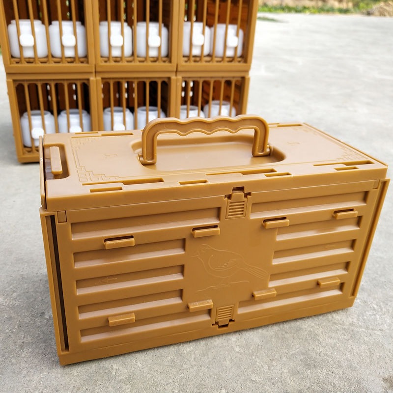 Pet Supplies Pet Shop - Jaula de plástico portátil para llevar,