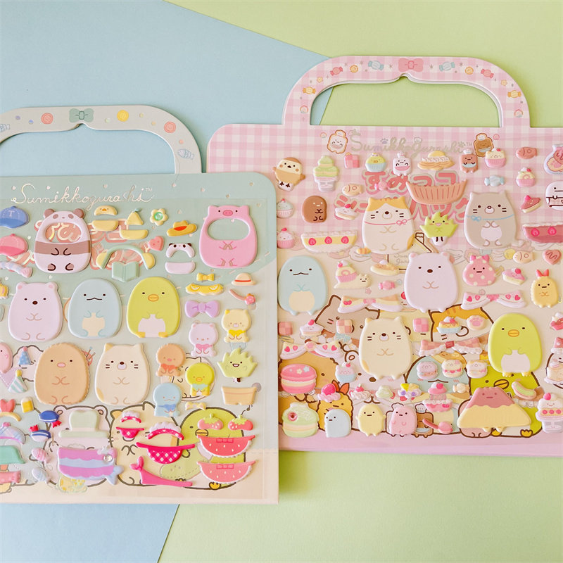 Pet Supplies First - Pegatinas Kawaii Shirokuma, Calcomanías 3D de