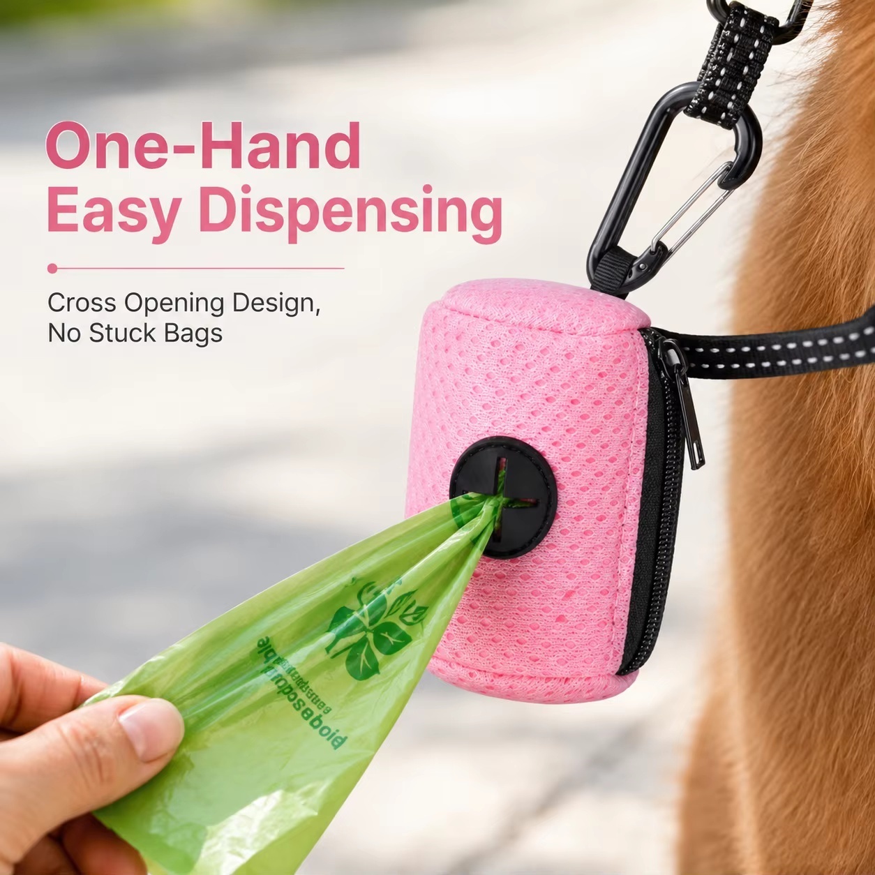 Poop Bag Dispenser - Dispensador de Bolsas para Excrementos de