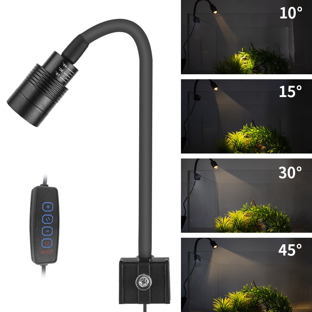 Pet Supplies Pet Shop - Luz LED súper delgada para acuario,