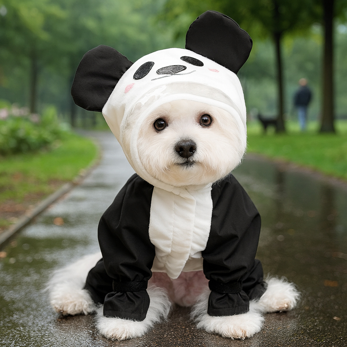 Disfraz impermeable de Panda p - Pet Supplies York reseña y precio
