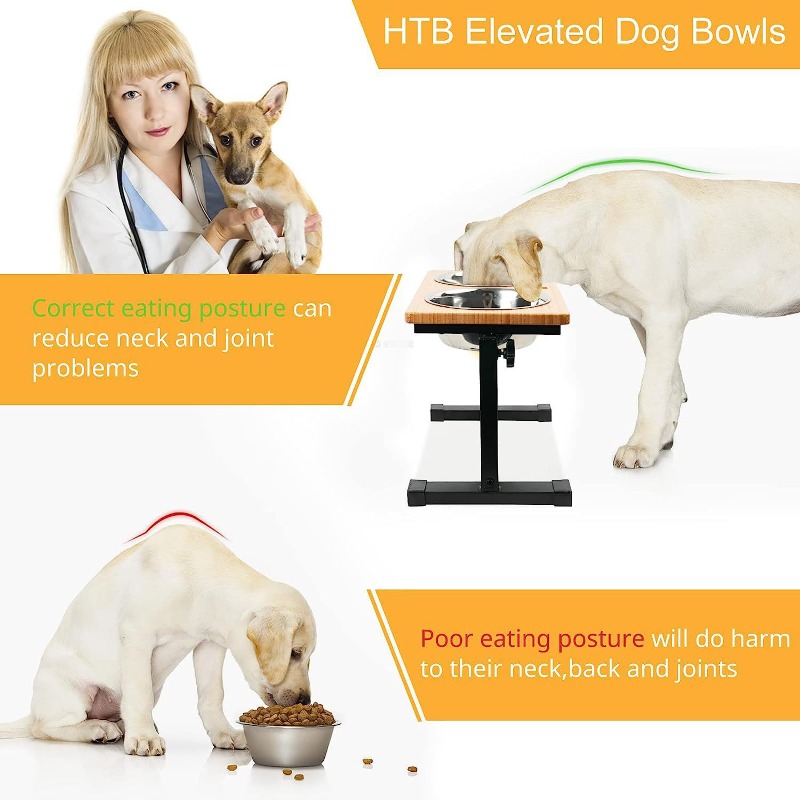 Comedero Elevado de Madera par - Pet Supplies Pet Shop reseña y precio