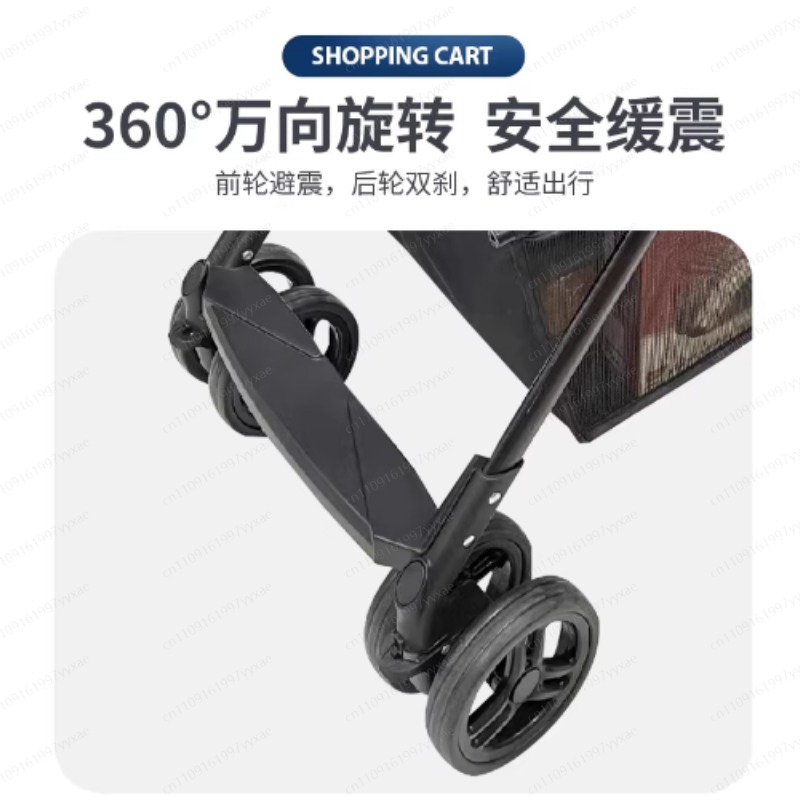Carrito de Compras Plegable Mu - Pet Supplies Pet Shop reseña y precio