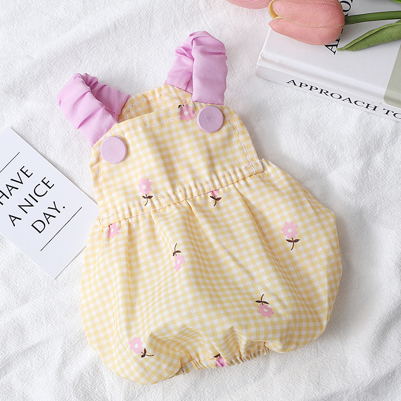 Vestido Amarillo con Flores pa - Pet Supplies York reseña y precio