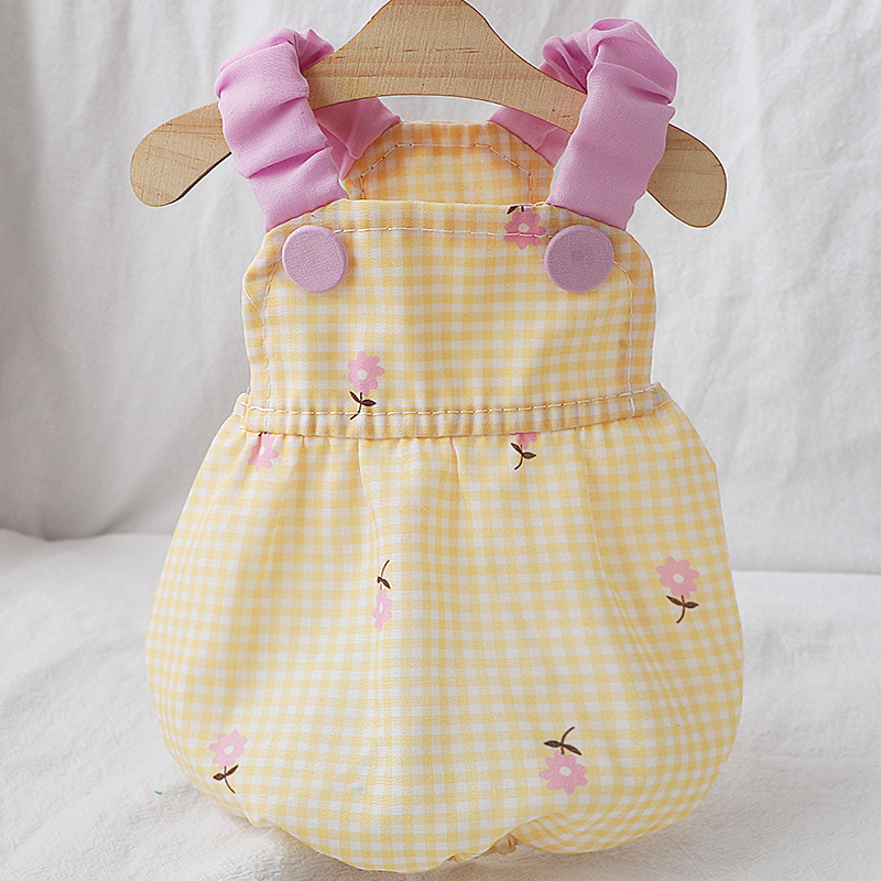 Vestido Amarillo con Flores pa - Pet Supplies York reseña y precio