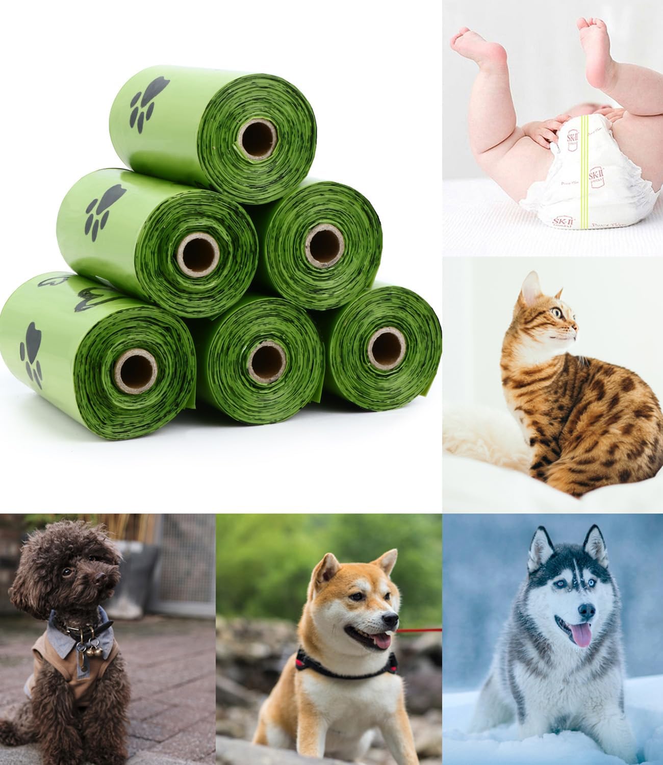 Bolsas Biodegradables para Des - Poop Bag Dispenser reseña y precio