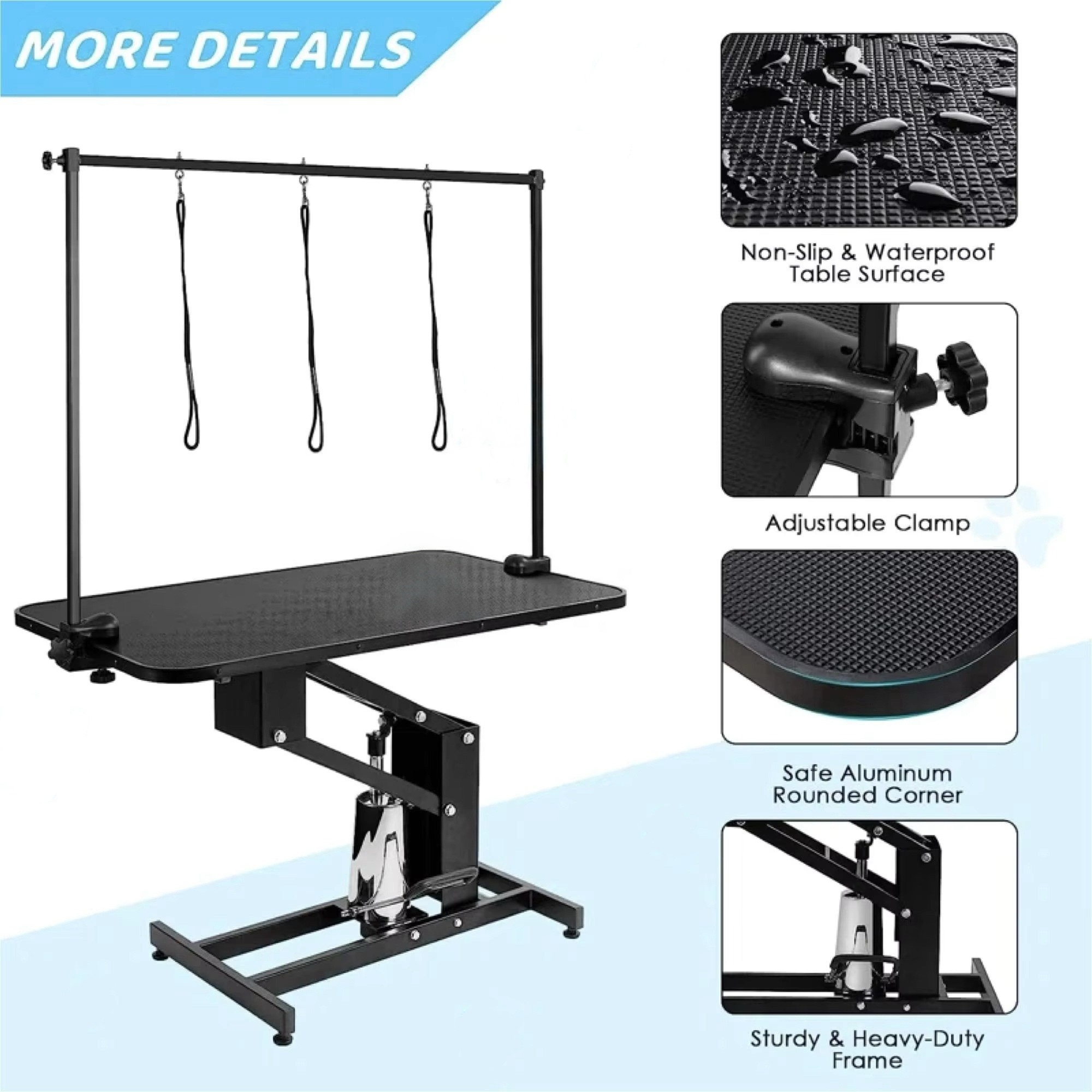 Mesa de Peluquería Plegable pa - Pet Supplies Grooming Prices reseña y precio